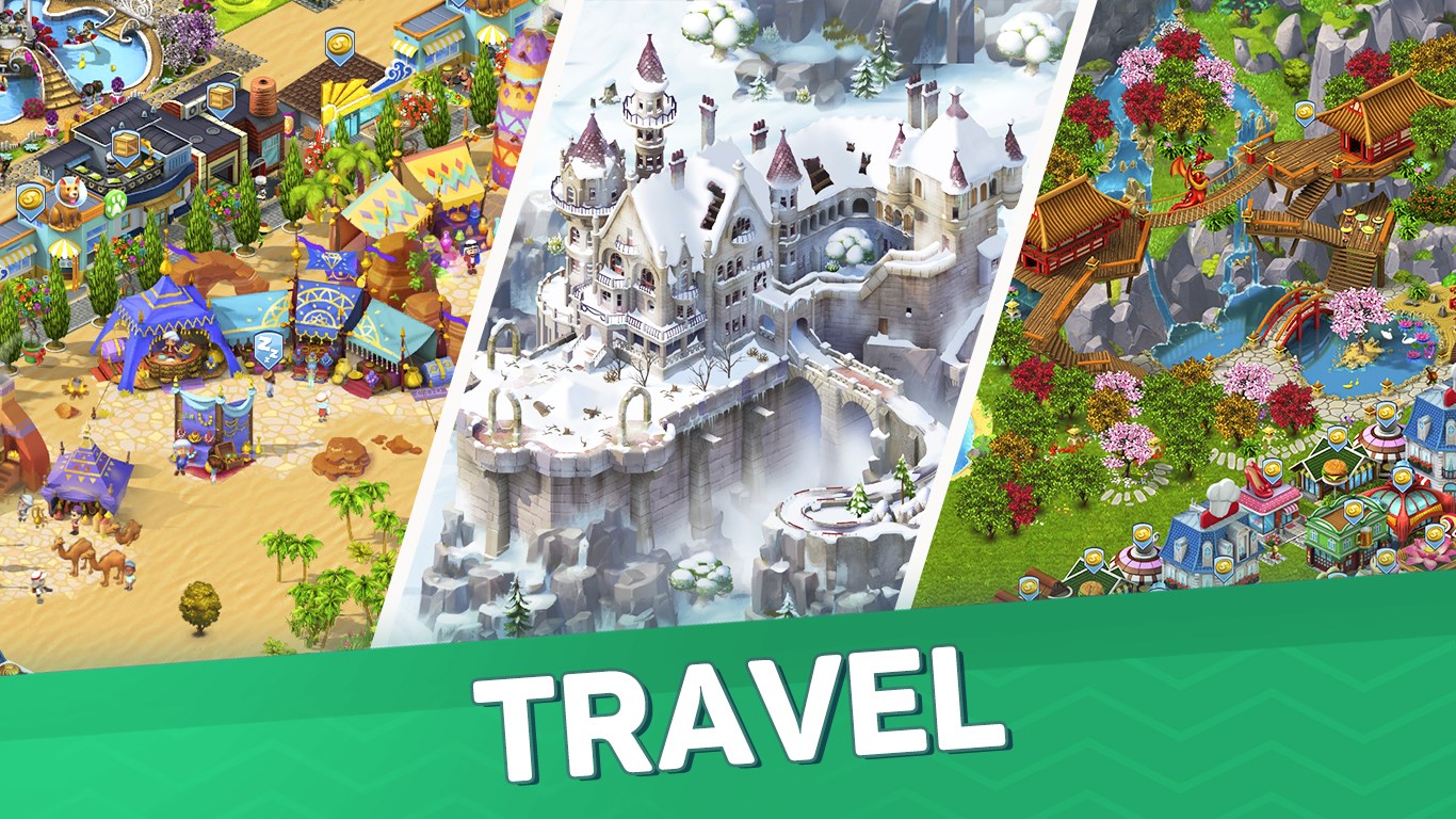 SuperCity: farm, build and decorate! screenshot