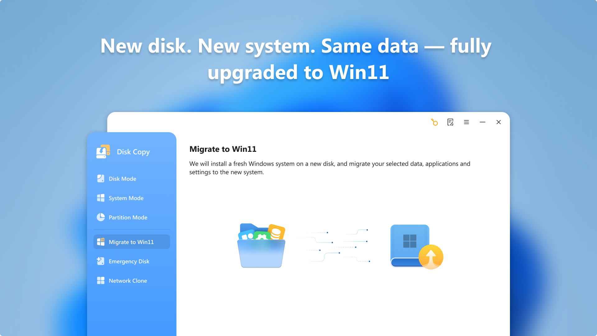 EaseUS Disk Copy screenshot