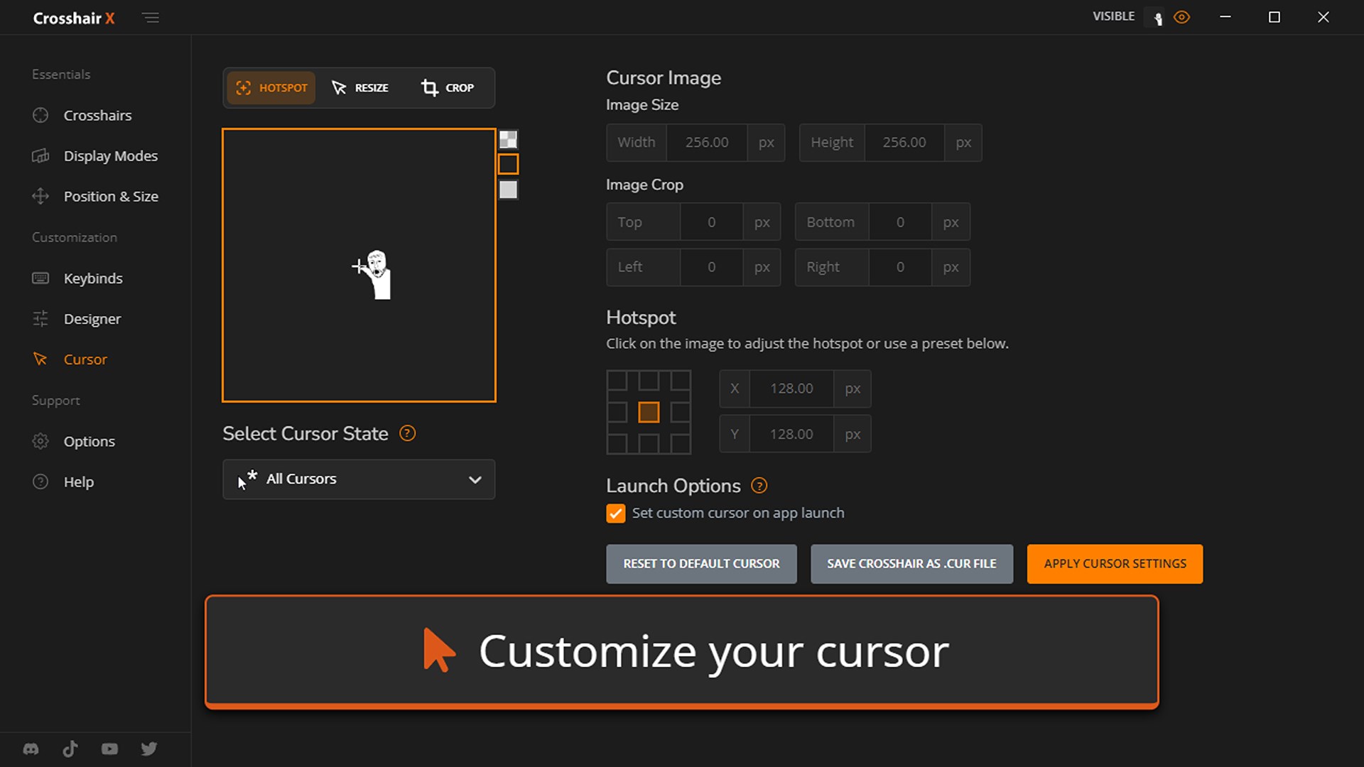 Crosshair X screenshot