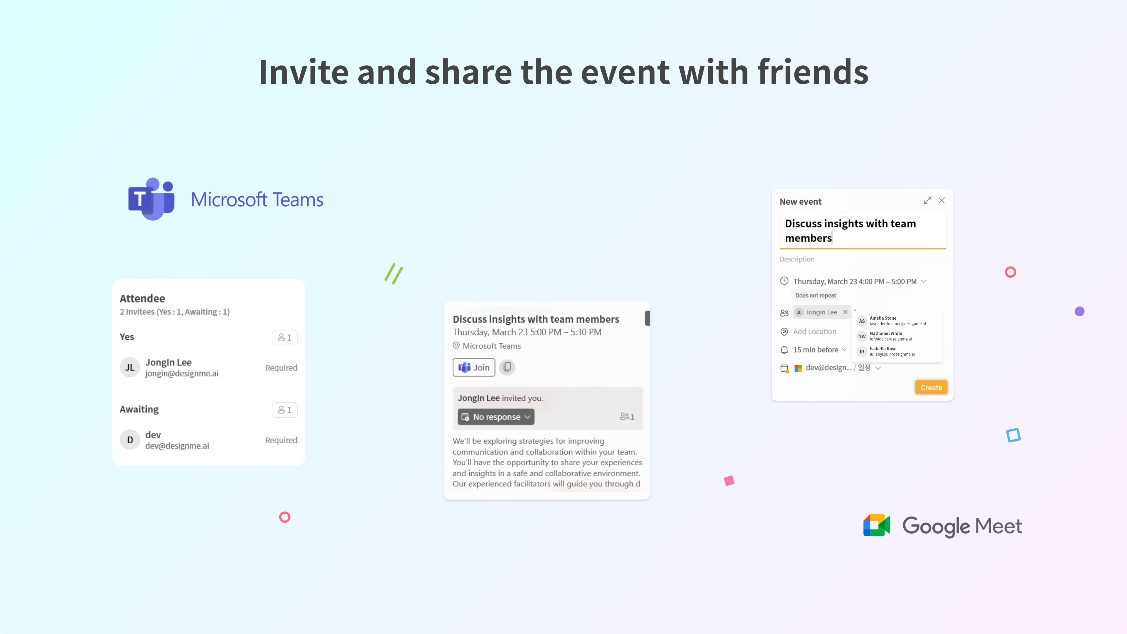 Me Calendar screenshot