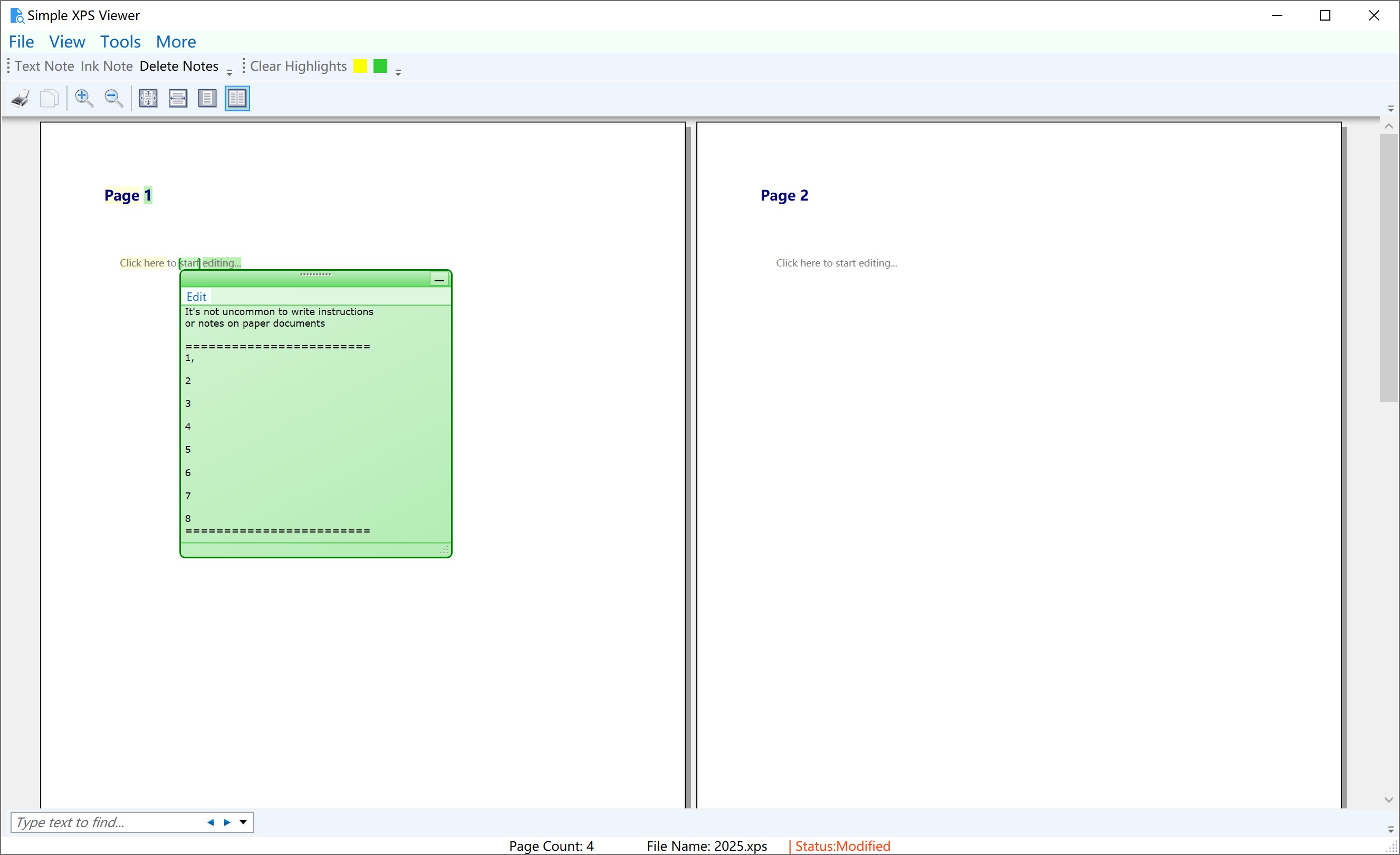Simple XPS Viewer-XPS Read and Write screenshot