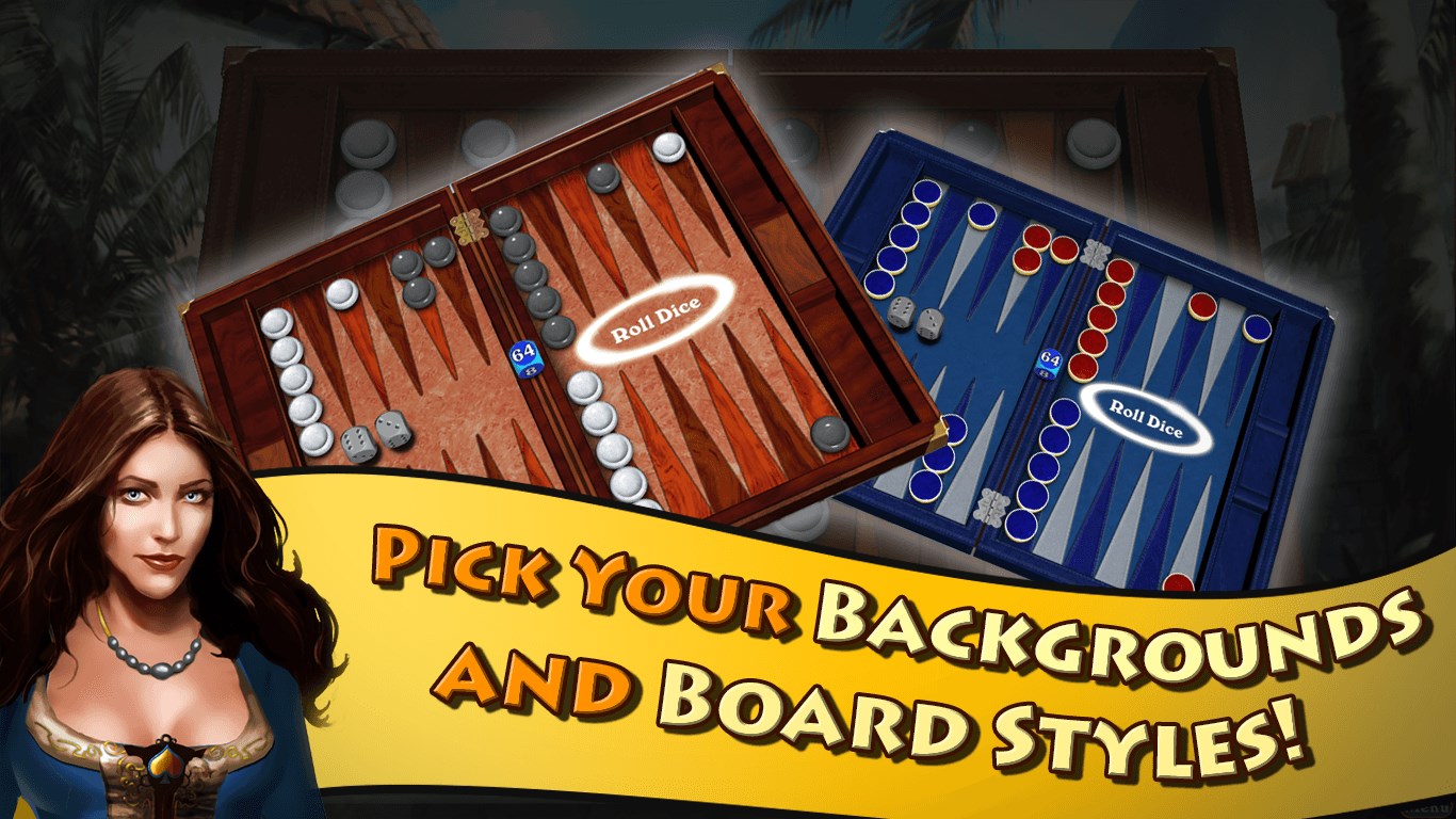 Hardwood Backgammon screenshot