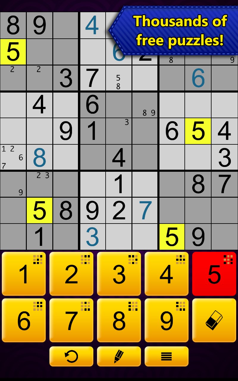 Sudoku Epic screenshot