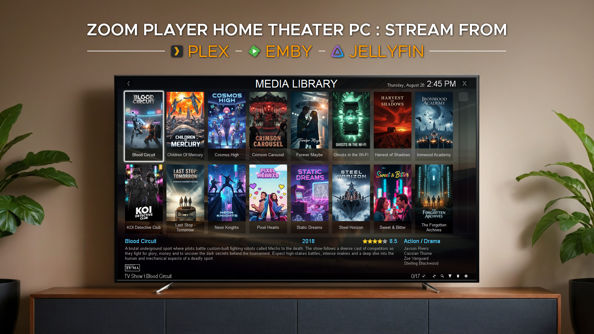 Zoom Player screenshot