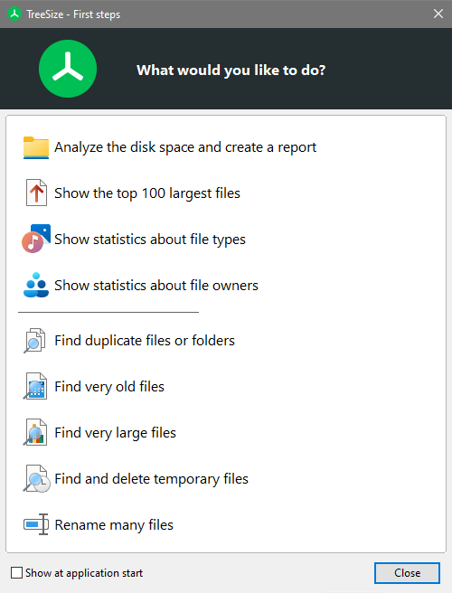 TreeSize screenshot