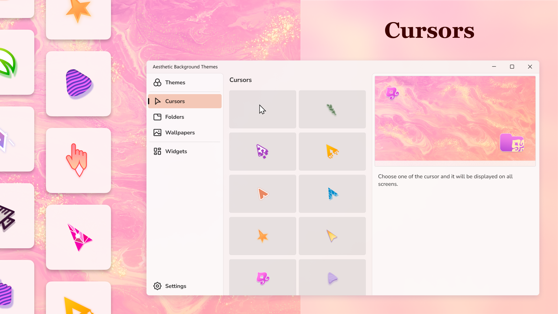 Aesthetic Desktop Themes - HD Wallpapers & Widgets screenshot