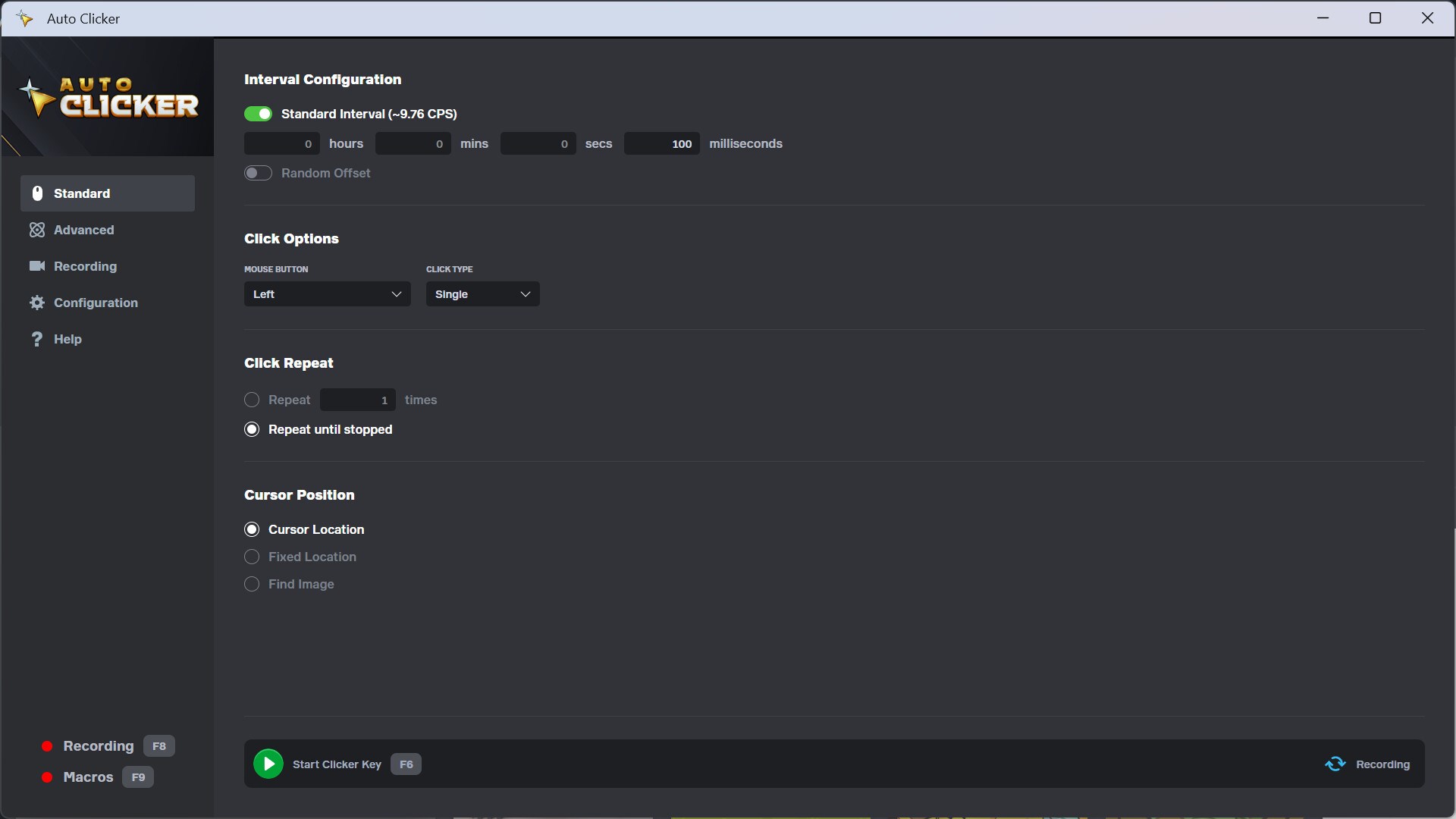Auto-Clicker screenshot
