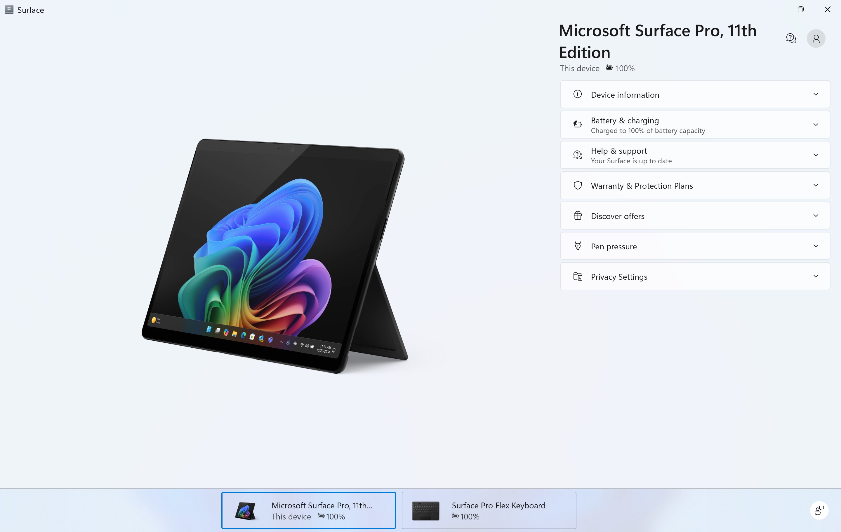Surface screenshot