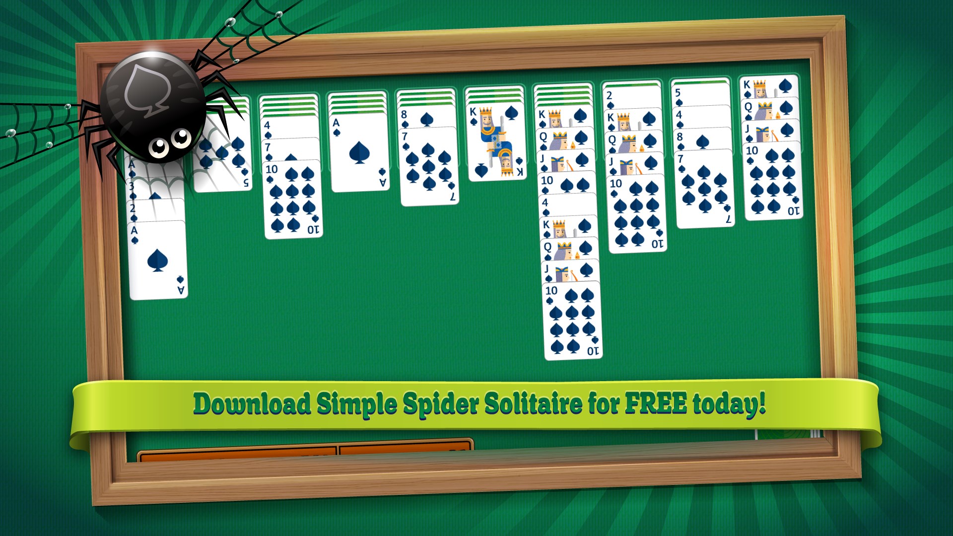 Simple Spider Solitaire screenshot