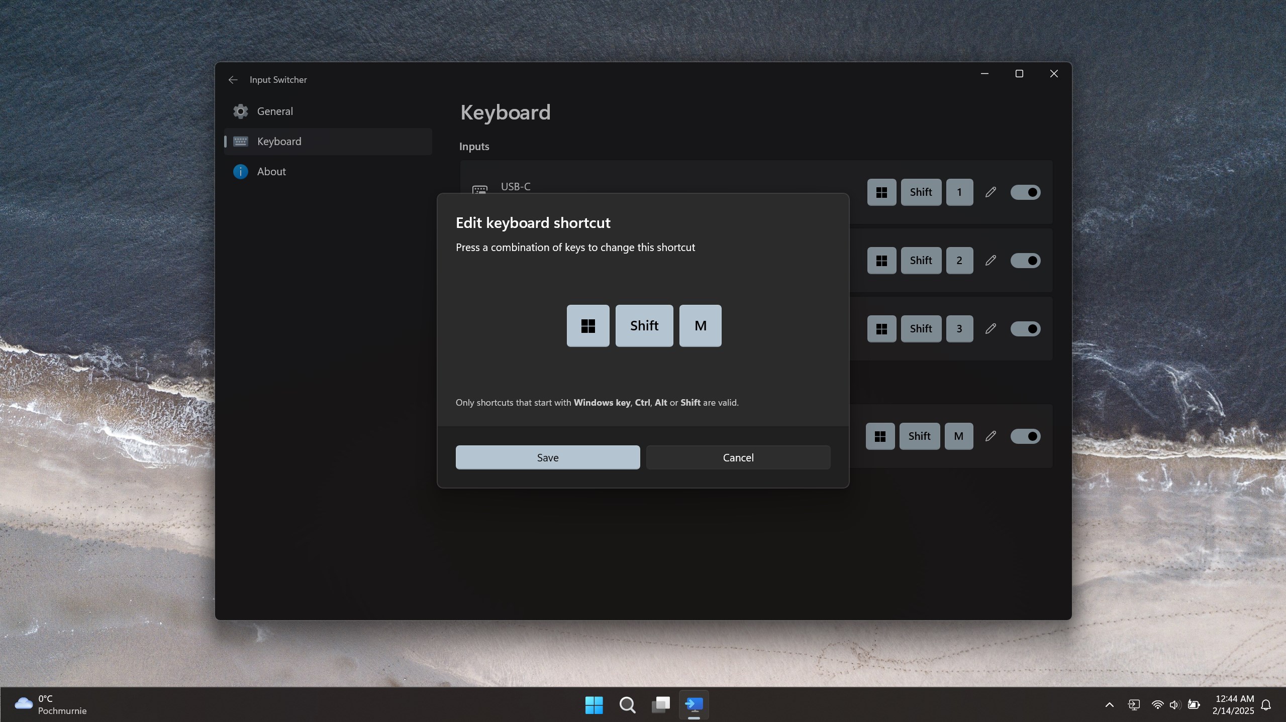 Input Switcher screenshot