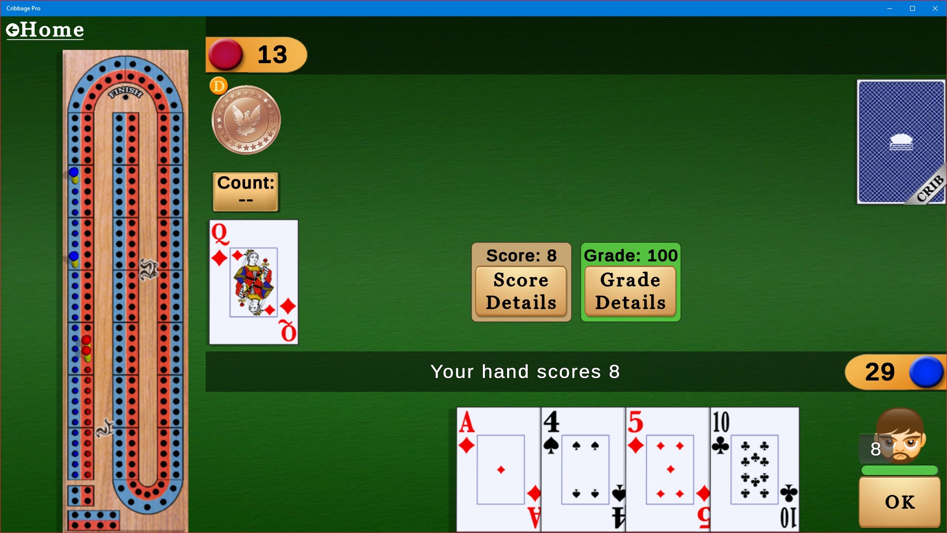 Cribbage Pro screenshot