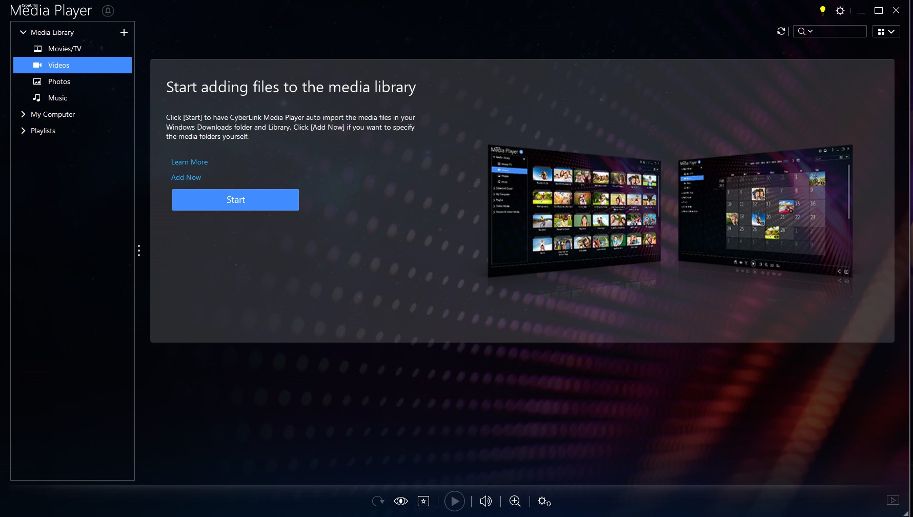 CyberLink Media Player 18 Standard screenshot