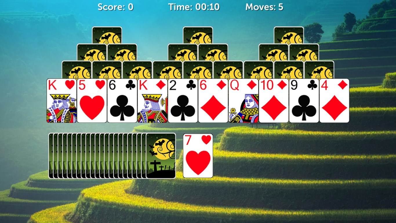 TriPeaks Solitaire Pro screenshot