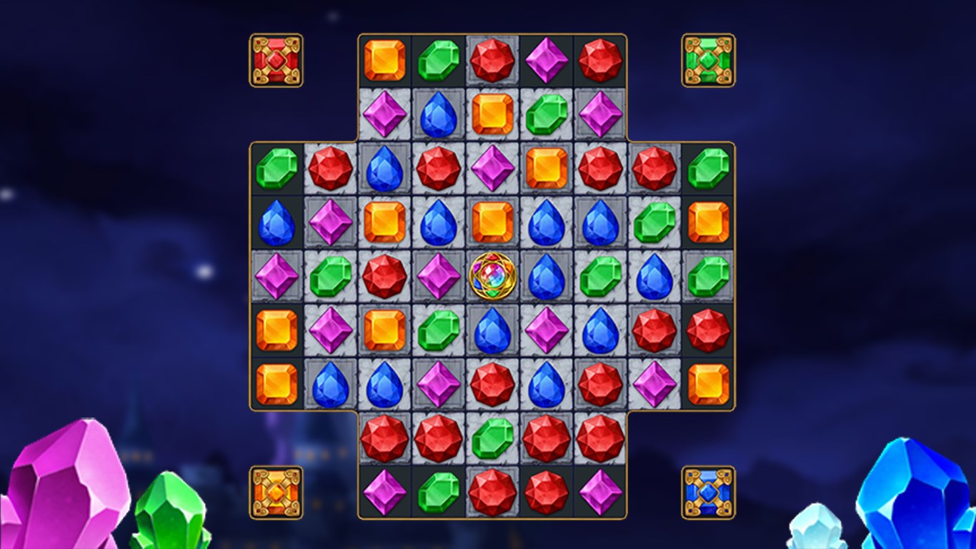 Jewels Magic: Mystery Match3 screenshot