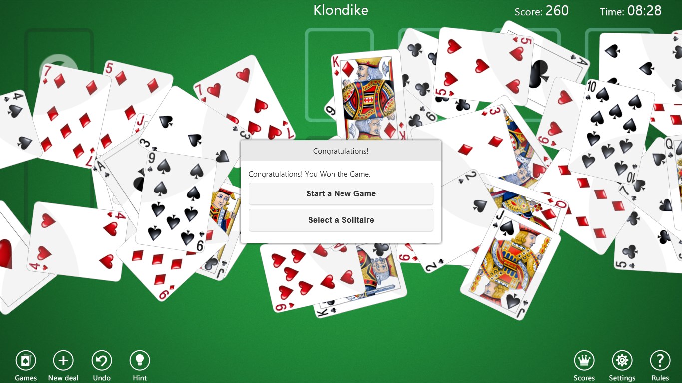 Klondike Solitaire Collection Free screenshot