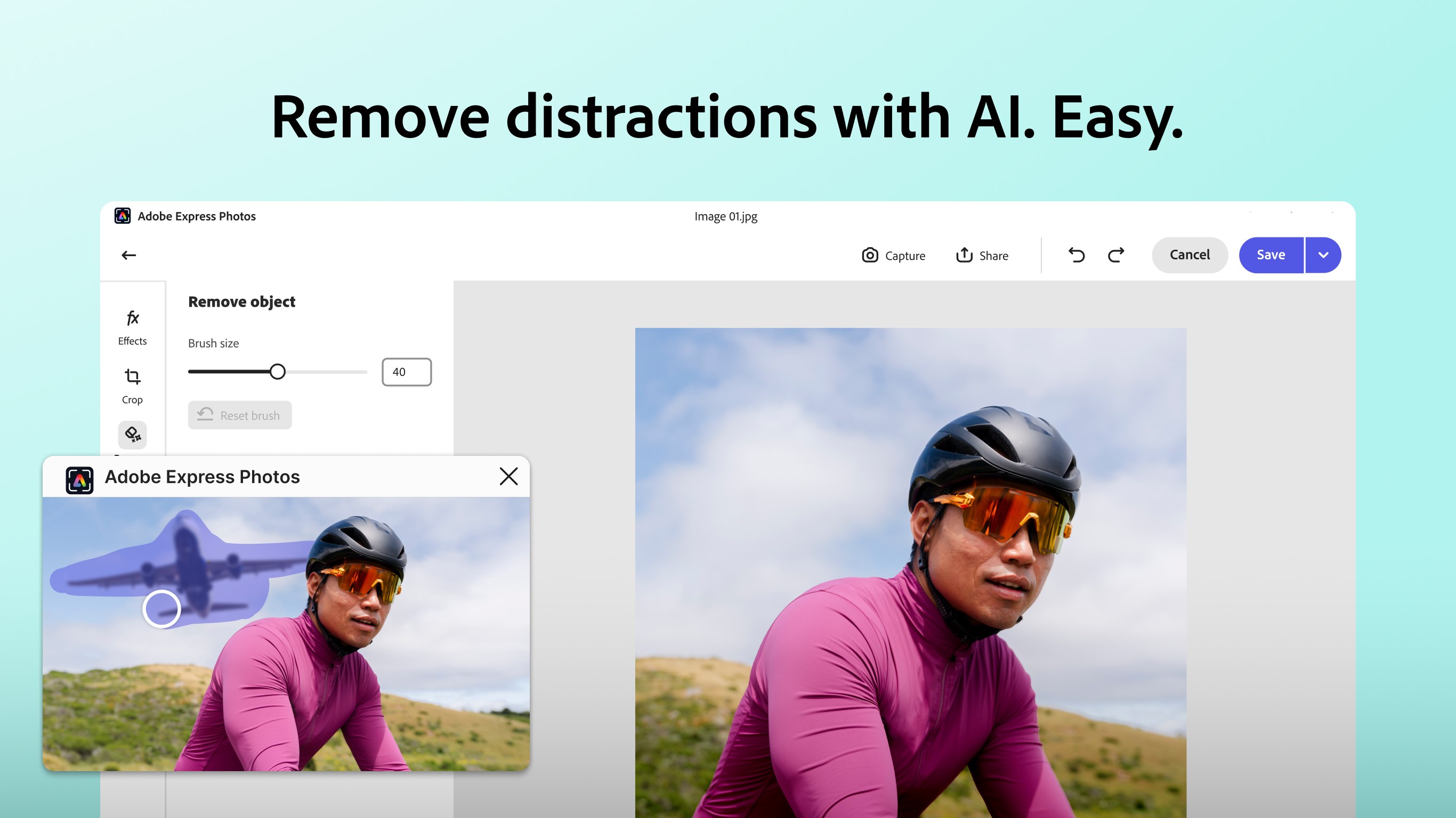 Adobe Express Photos (formerly Photoshop Express) screenshot