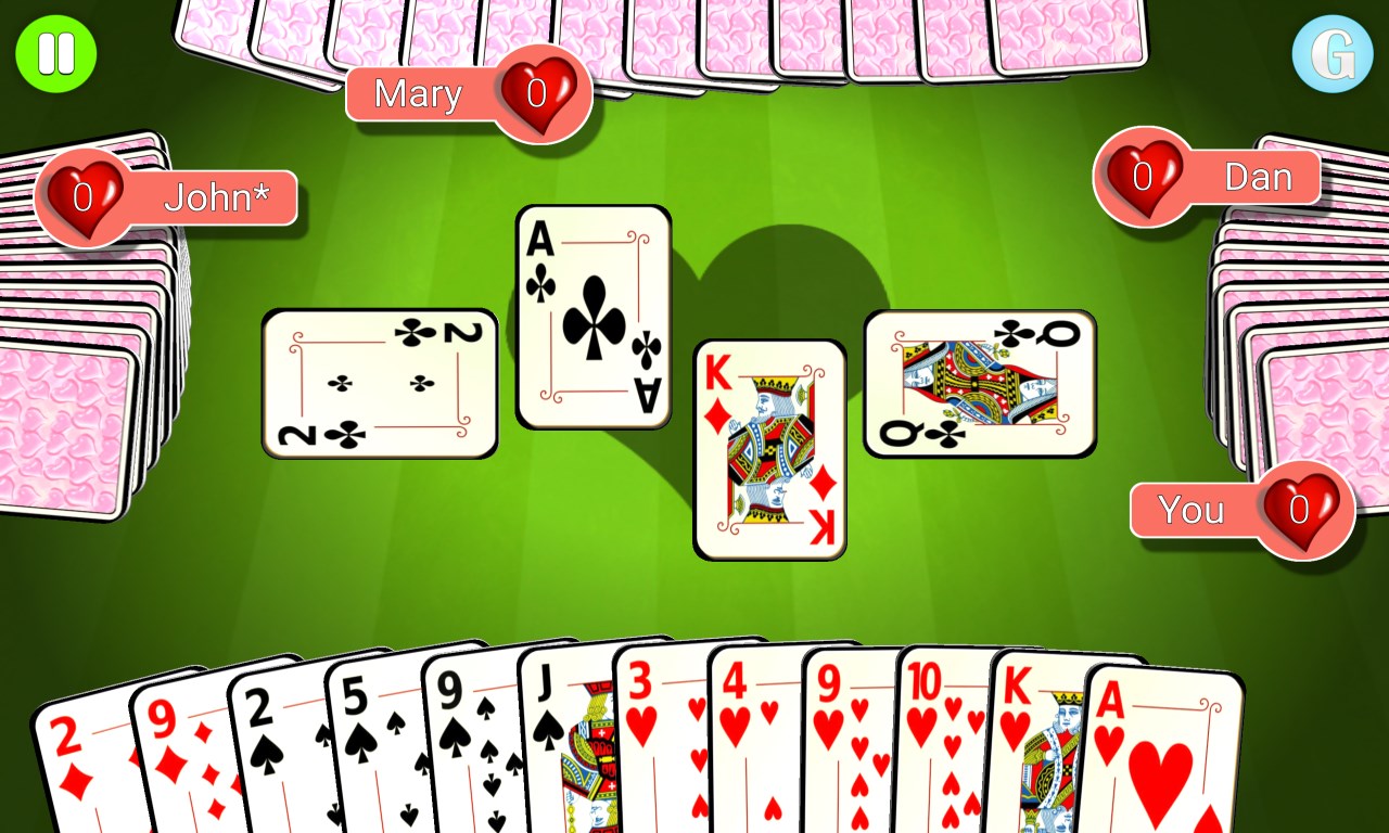 Hearts 3D Ultimate screenshot