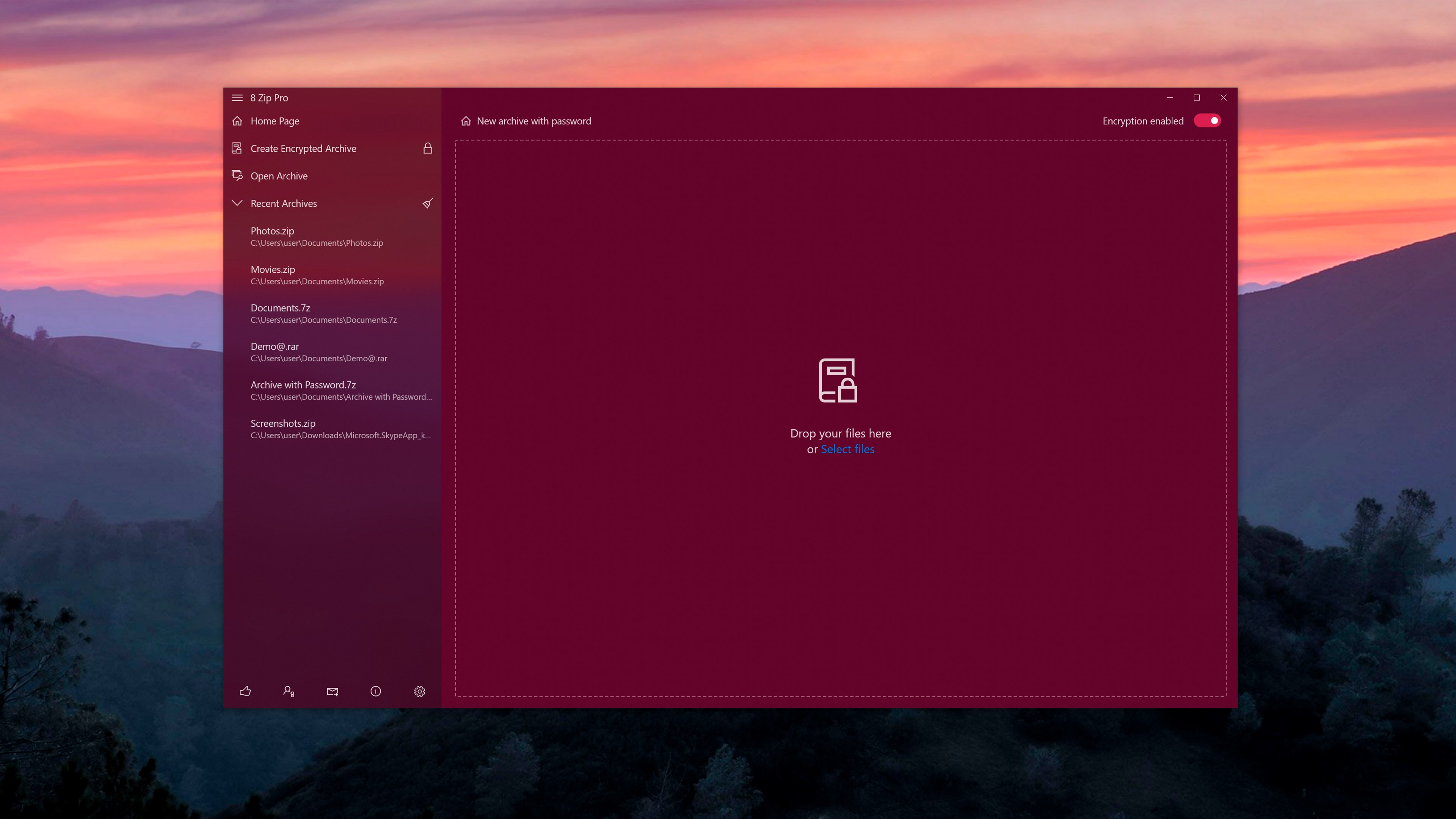 8 Zip Pro - advanced archiver. Create, unpack and encrypt. screenshot