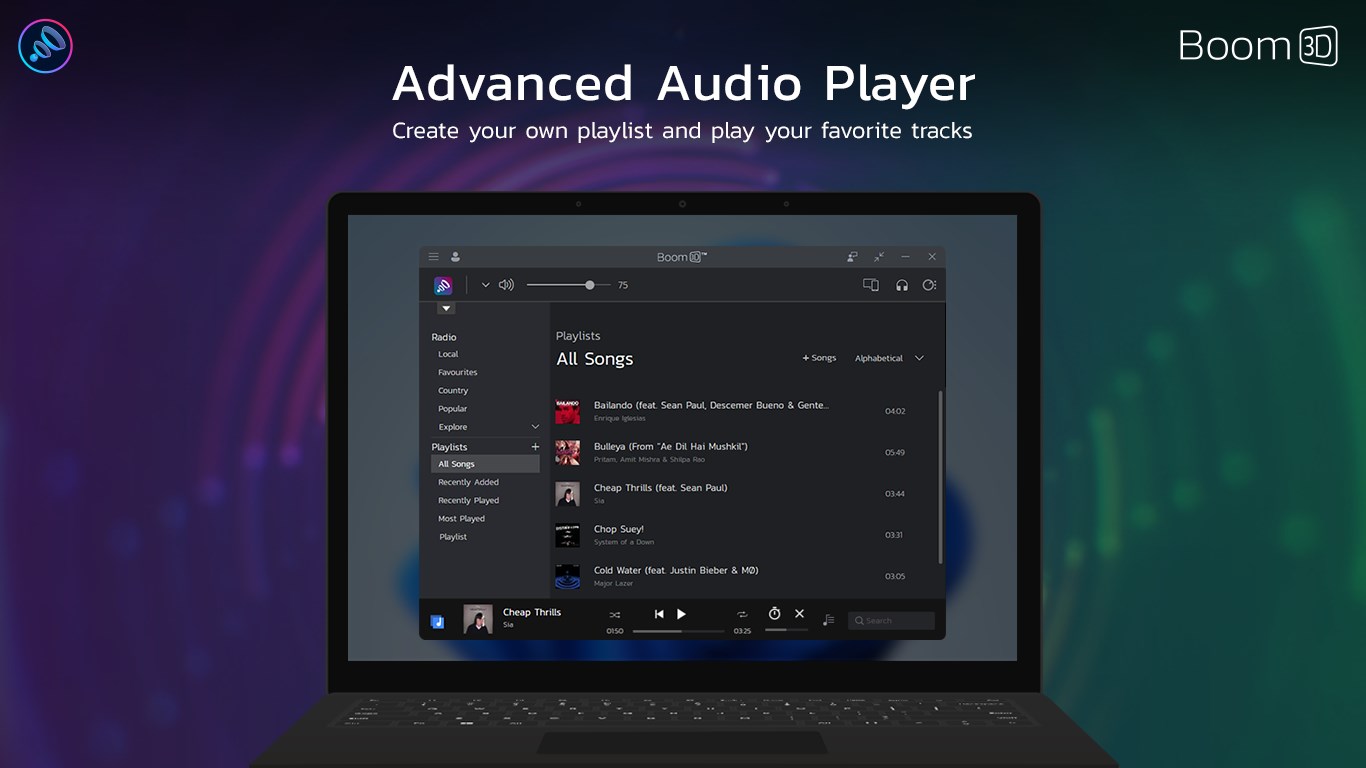Boom 3D: Audio Enhancer, Equalizer & Bass screenshot