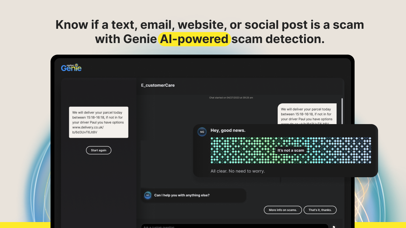 Norton 360 screenshot