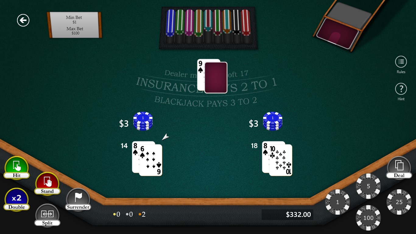 Blackjack Master 3 screenshot
