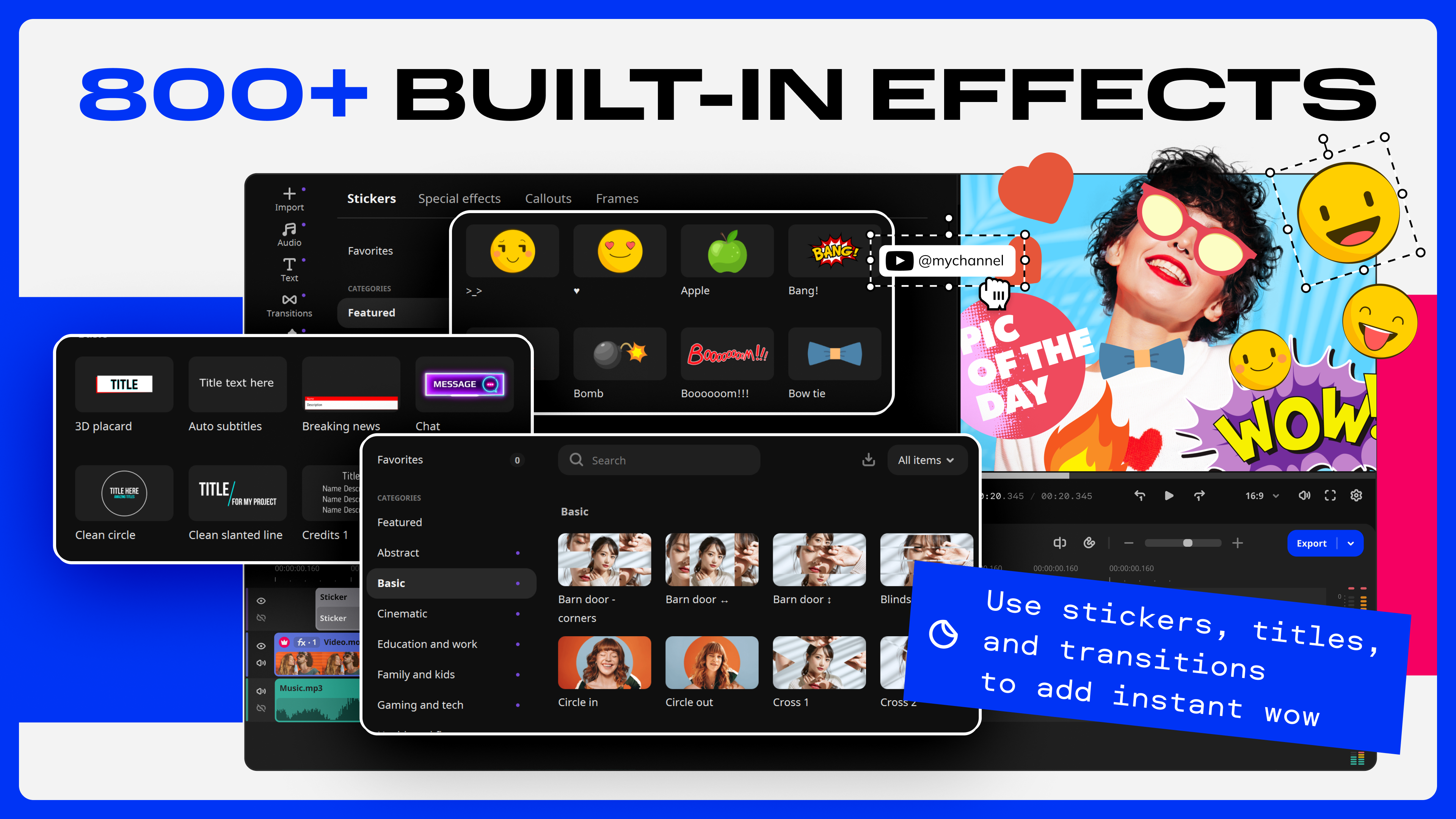 Movavi Video Editor - Movie Maker screenshot