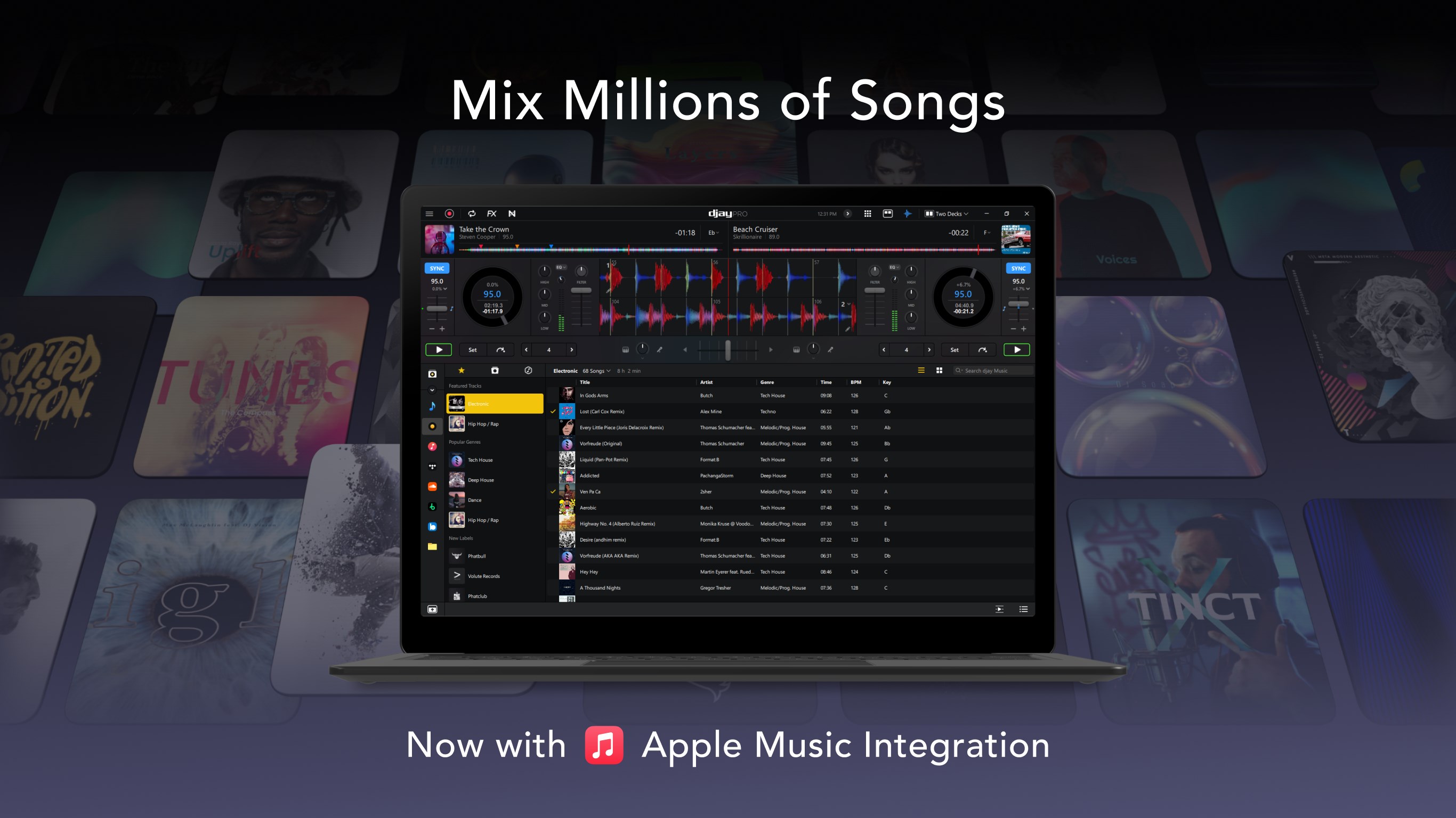 djay Pro - DJ App & AI Mixer screenshot