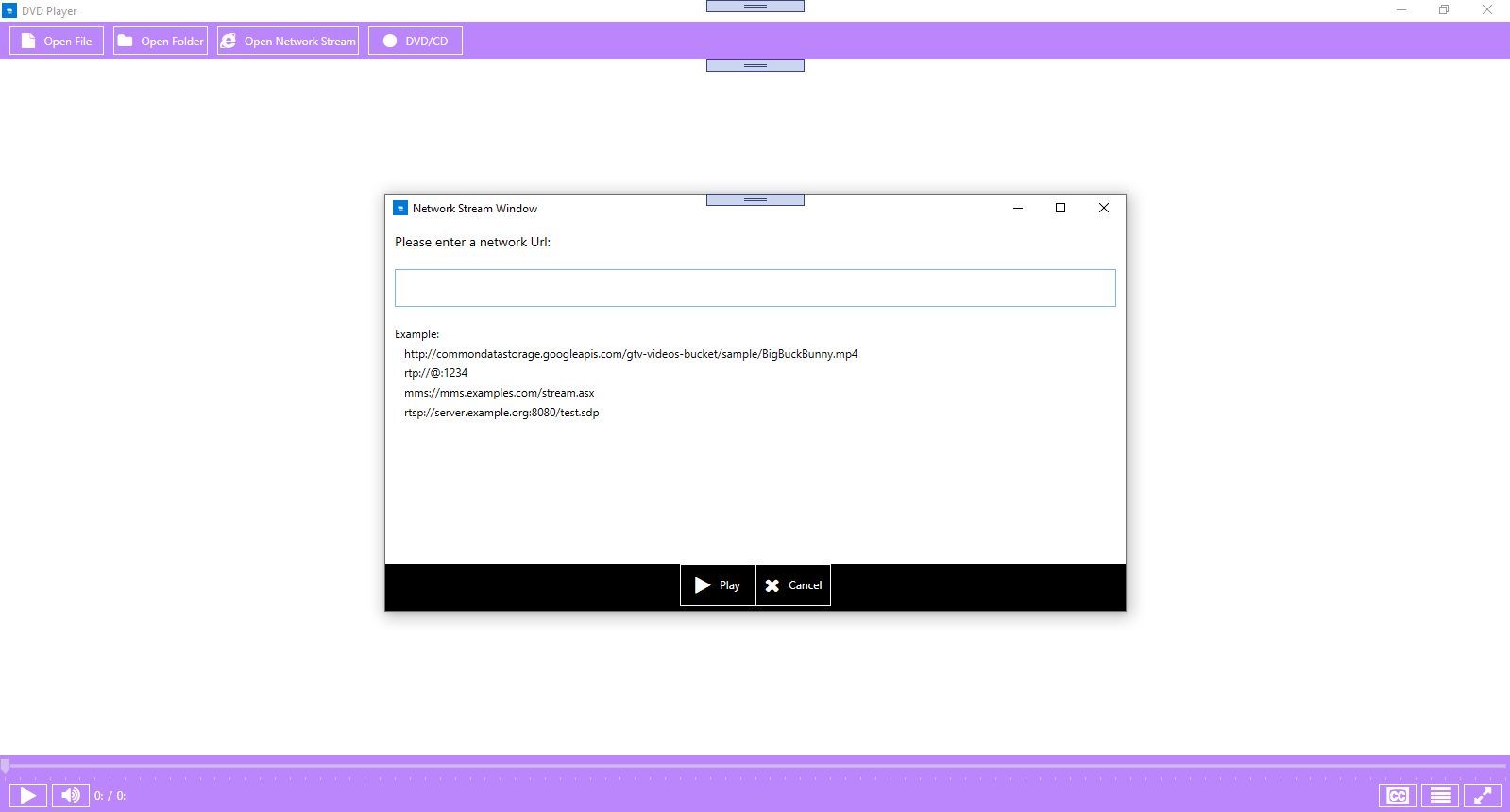 DVD Player for Windows 10/ 11 screenshot