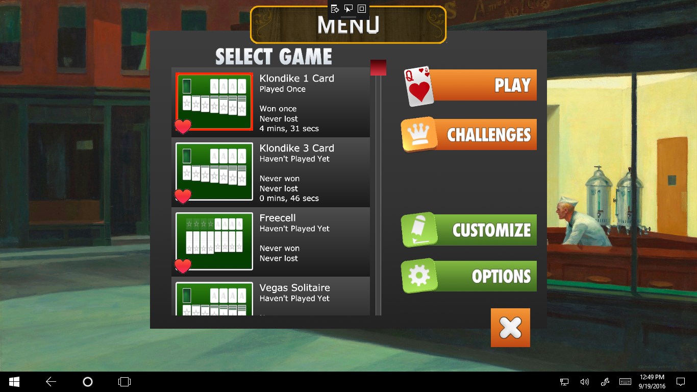 Full Deck Solitaire screenshot