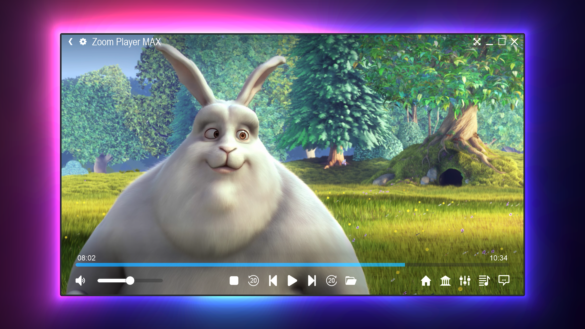 Zoom Player screenshot