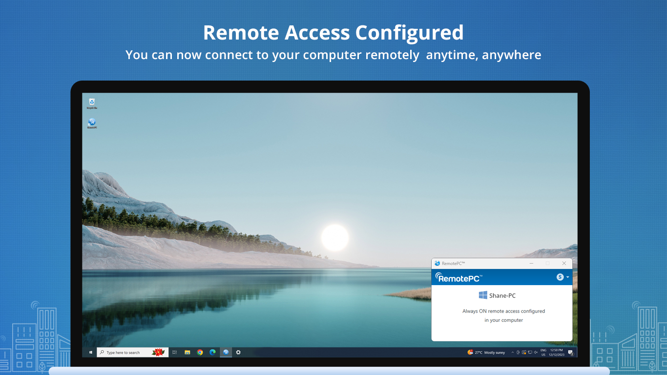 RemotePC Host screenshot