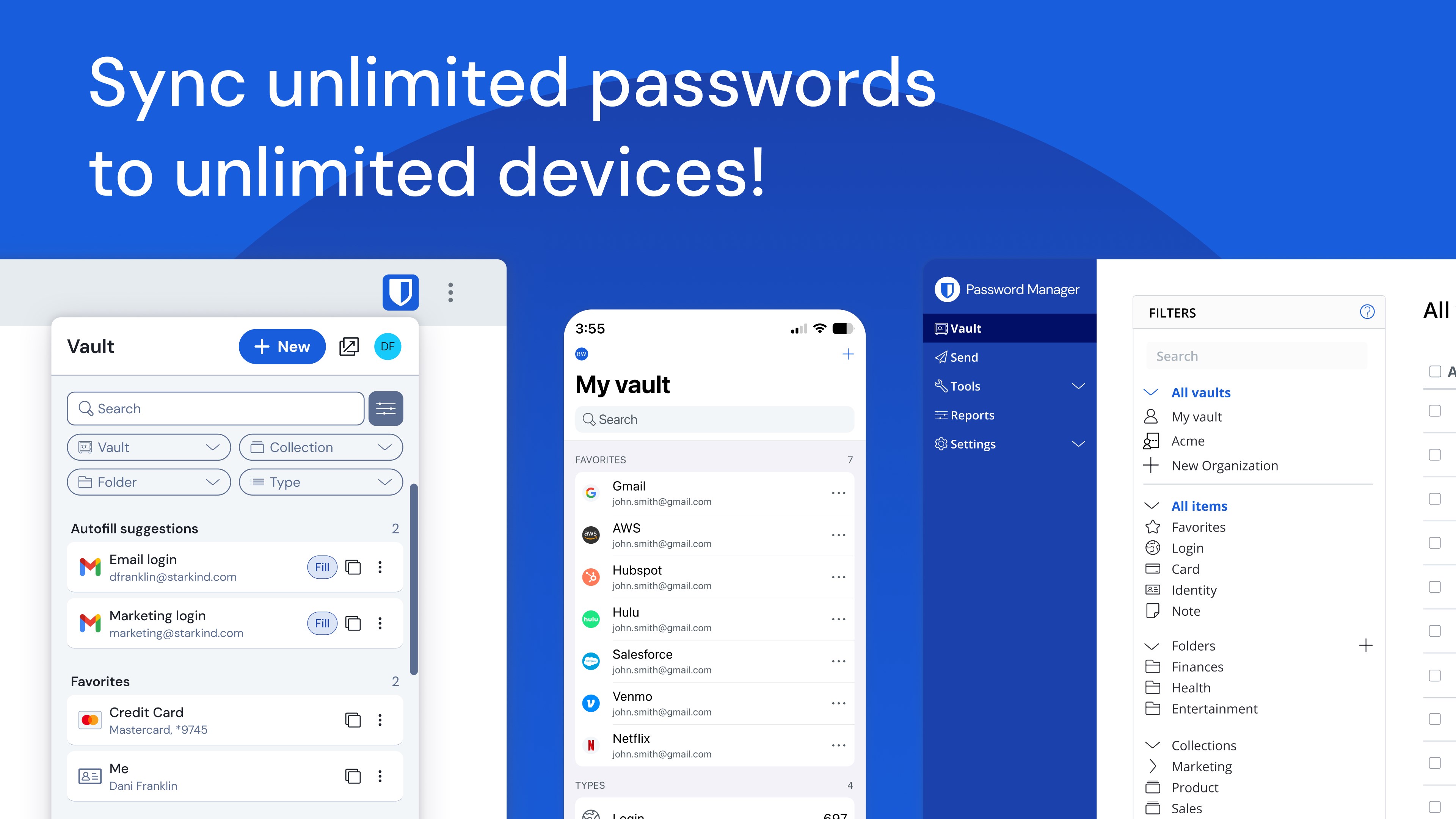 Bitwarden screenshot