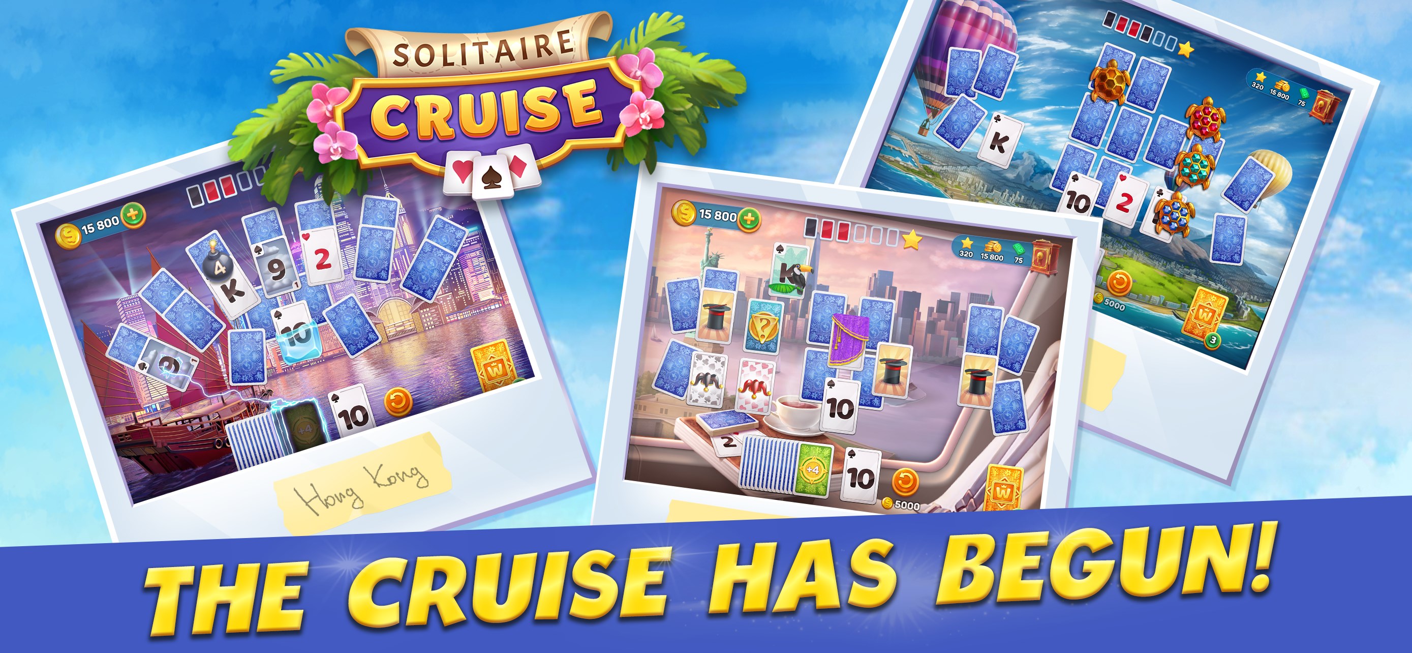 Solitaire Cruise Tripeaks Card Game screenshot