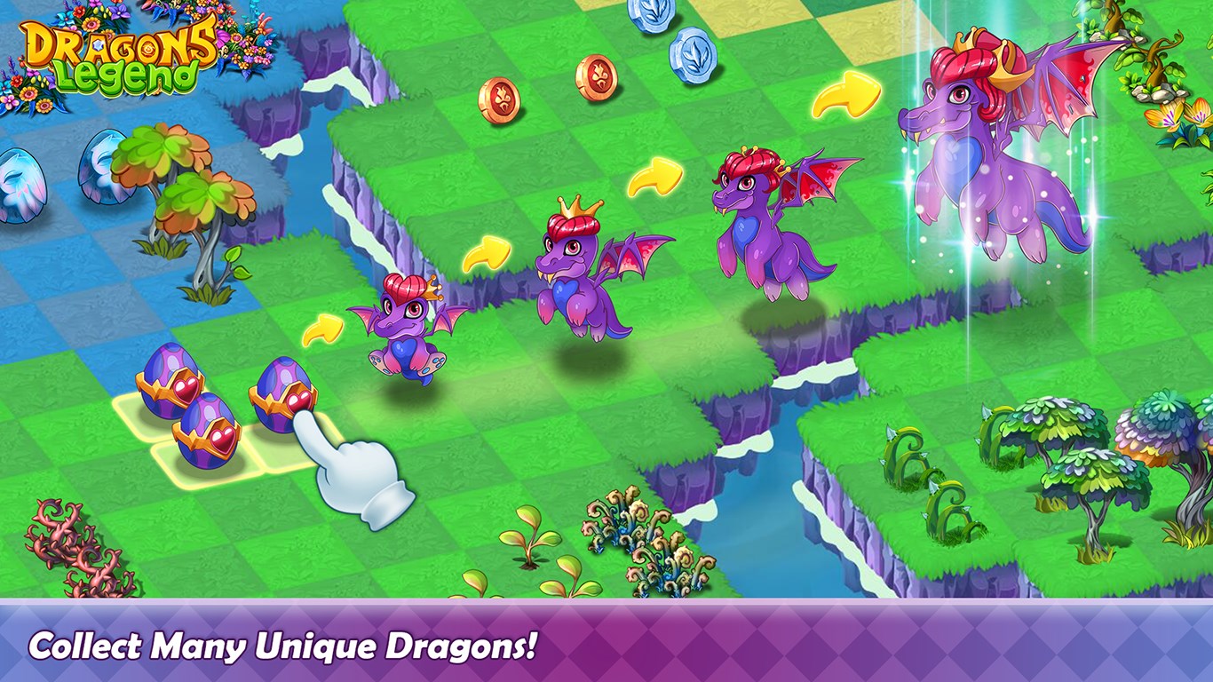 Dragons Legend: Magic Merge screenshot