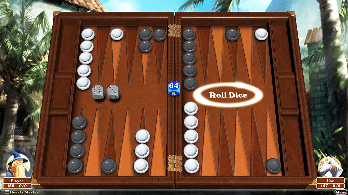 Hardwood Backgammon screenshot