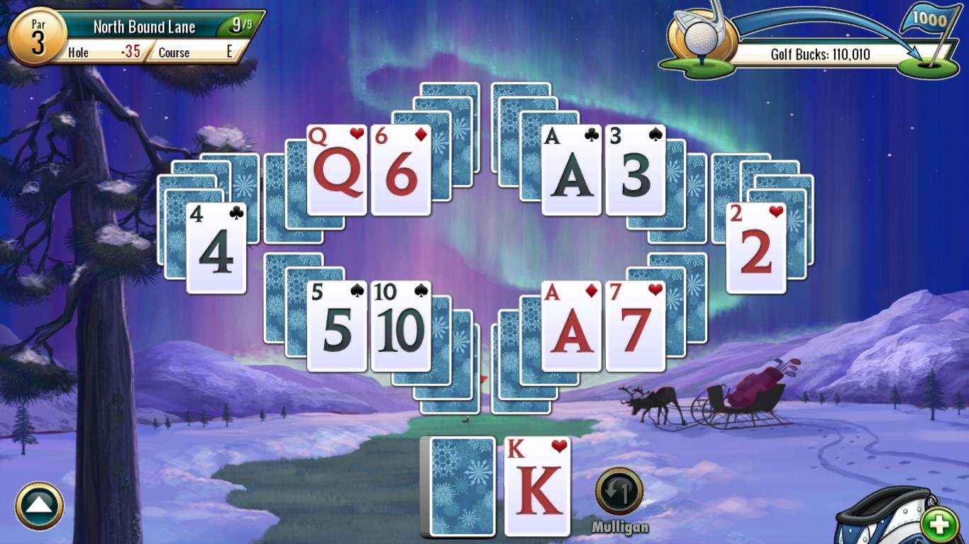 Fairway Solitaire by Big Fish screenshot