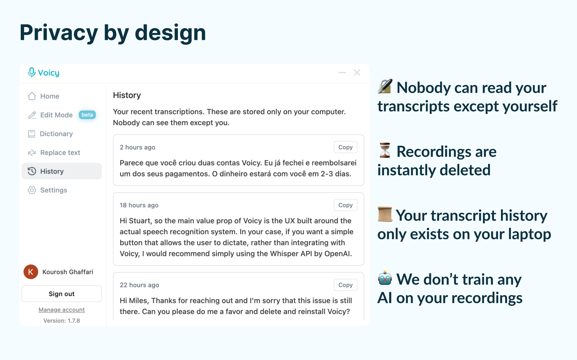 Voicy - Voice to Text screenshot