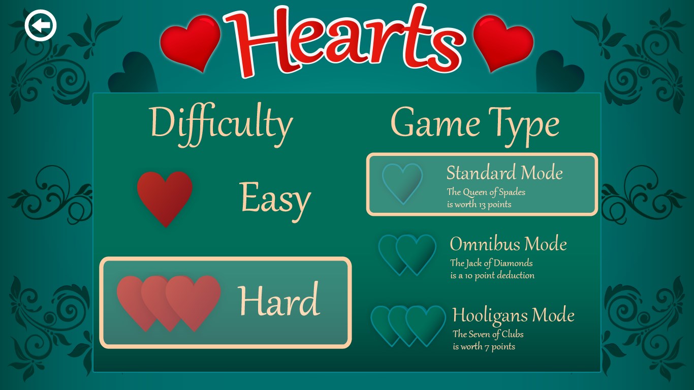 Hearts Deluxe screenshot