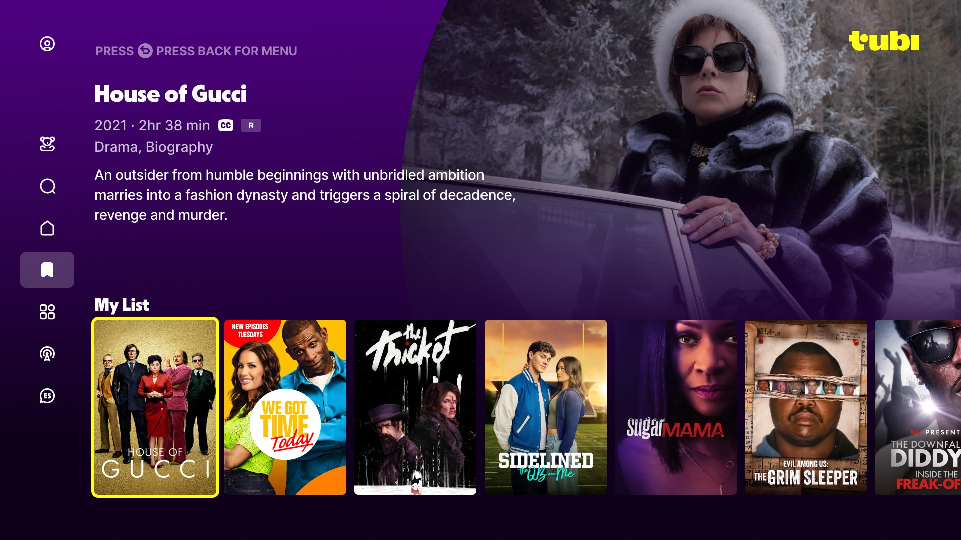 Tubi - Free Movies and TV screenshot