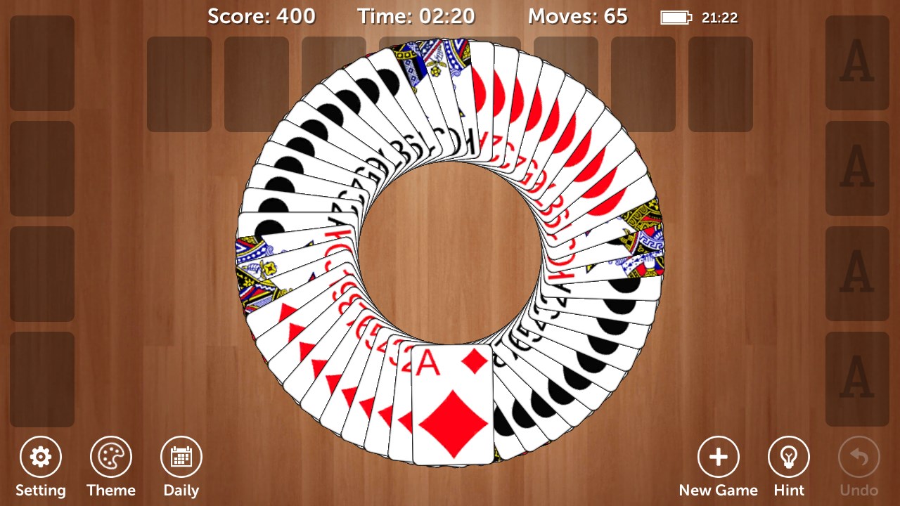 FreeCell Solitaire Pro!! screenshot
