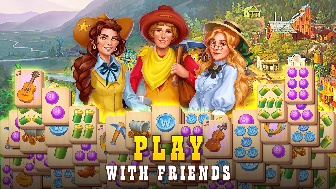 Sheriff of Mahjong Solitaire: Classic Tile Match screenshot