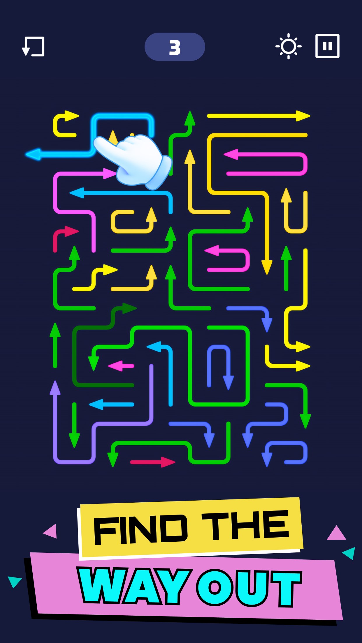 Arrow Escape: Maze Puzzle screenshot
