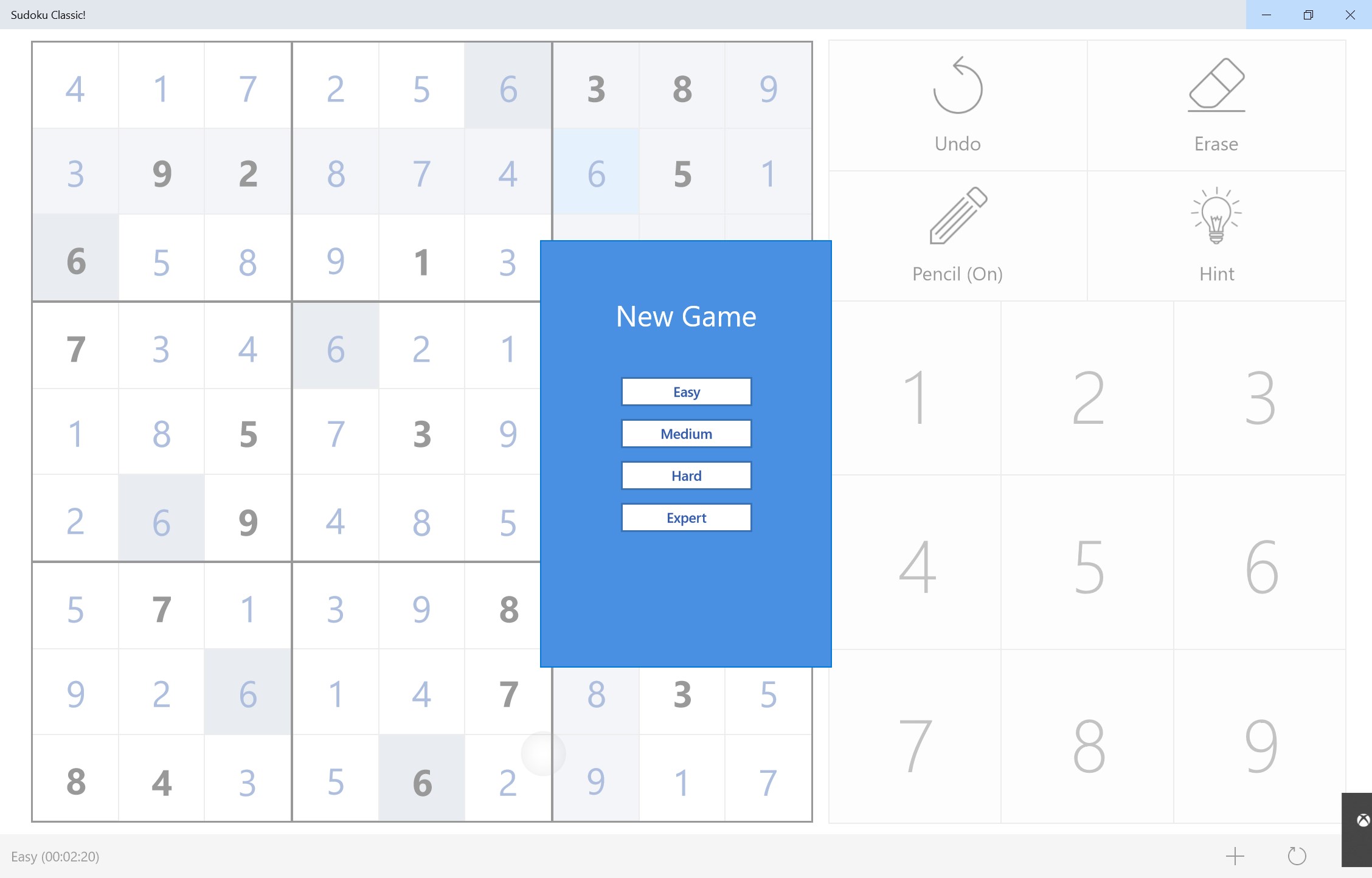 Sudoku Classic! screenshot