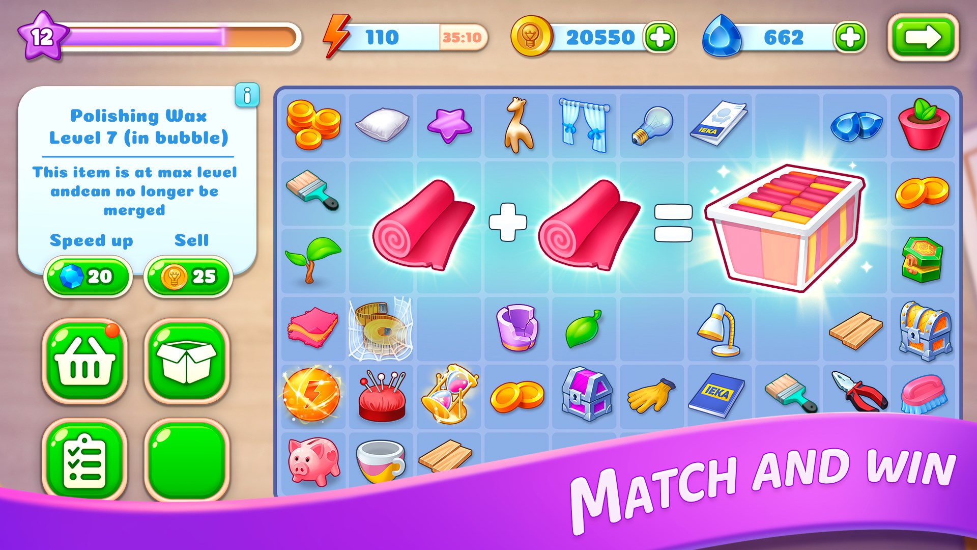 Merge Design Mansion Makeover screenshot