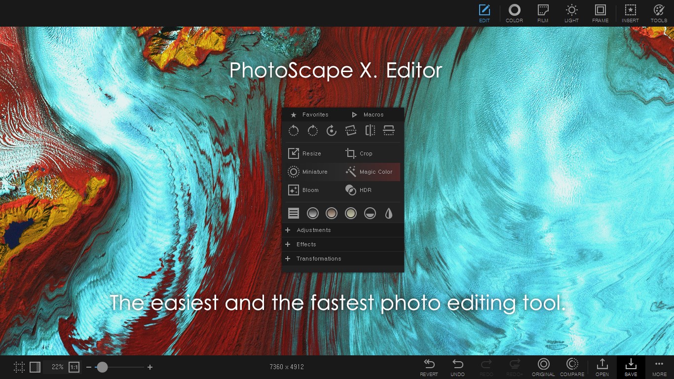 PhotoScape X screenshot