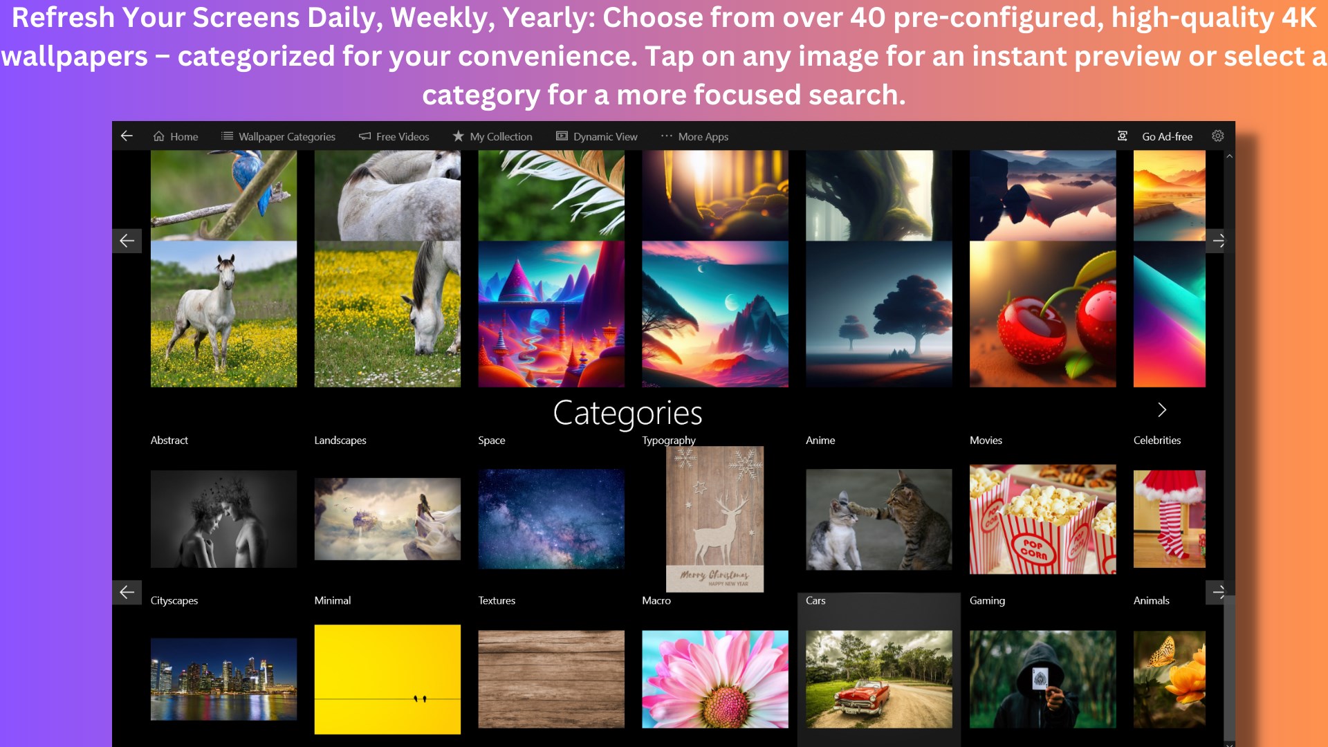 Ultra 4K HD Wallpapers: Desktop WallPapers screenshot