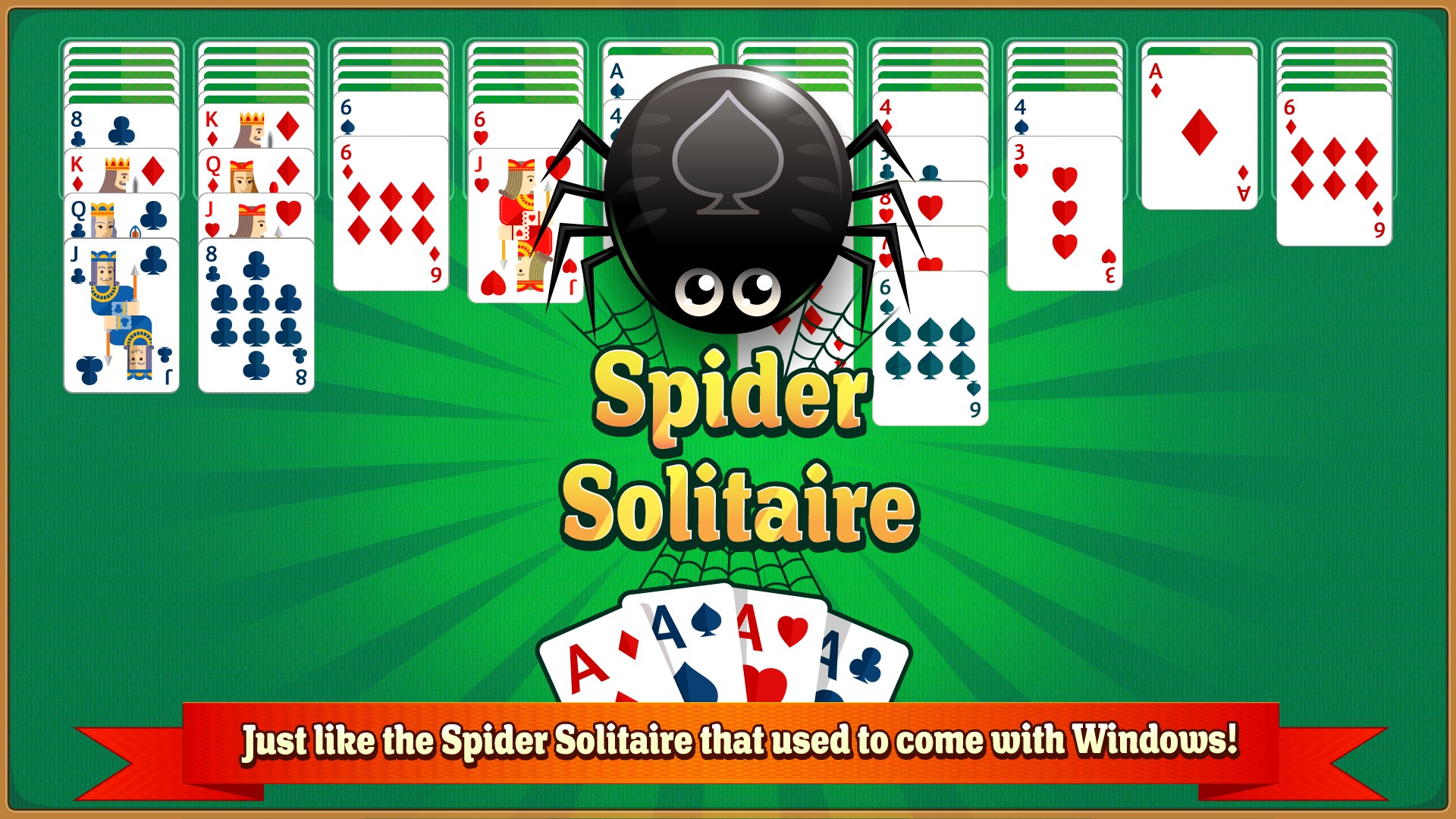 Simple Spider Solitaire screenshot