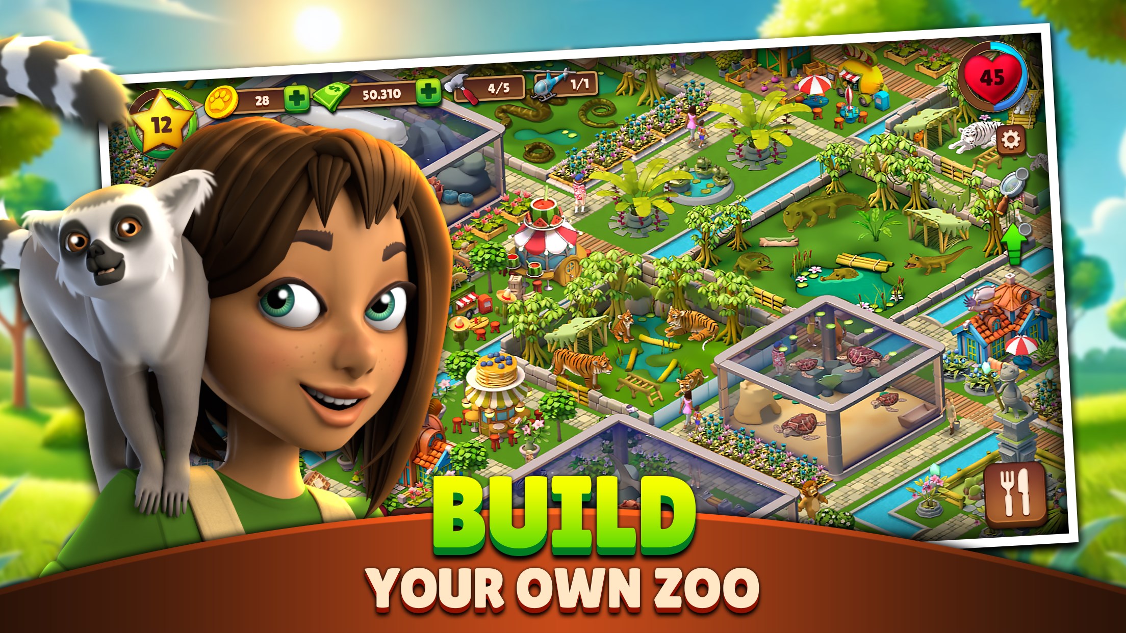 Zoo Life: Animal Park Game screenshot