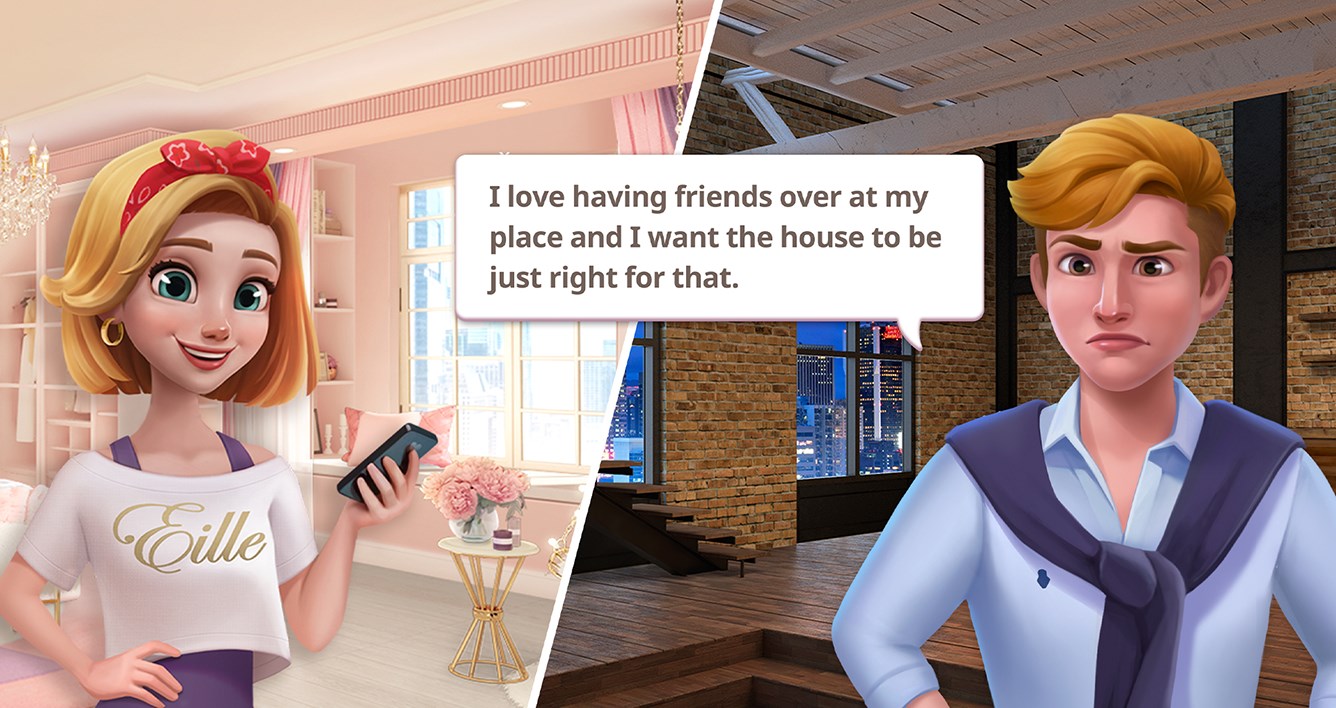 Sweet Home: Design & Blast screenshot