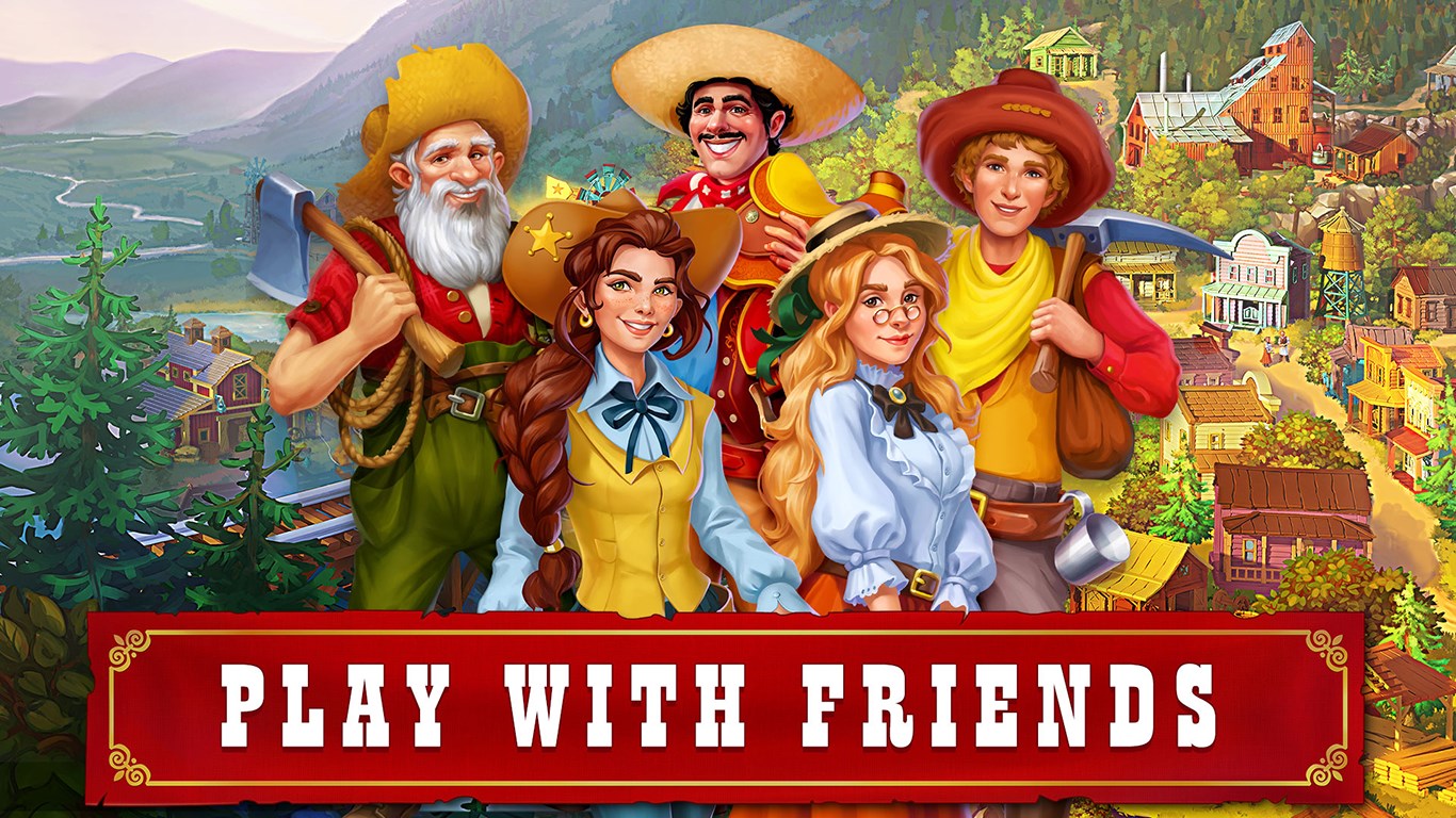 Jewels of the Wild West: Match 3 Puzzle Game screenshot